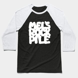 Mel's Rock Pile SCTV Baseball T-Shirt